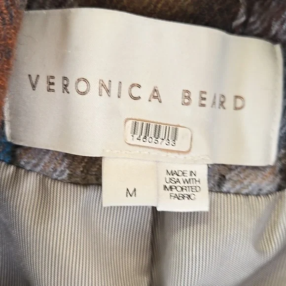 ☕️VERONICA BEARD INDIA JACKET SIZE MEDIUM - Picture 2 of 8